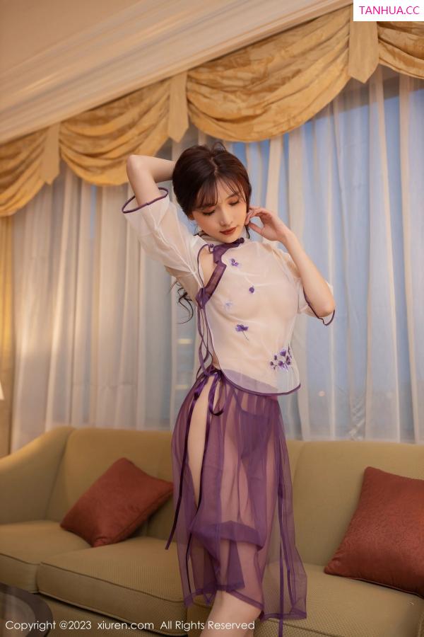 陆萱萱  [XiuRen]高清写真图 2023.04.20 No.6608 陆萱萱 古装美腿第8张图片